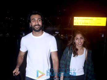 Photos: Meezaan Jaffrey, Sharmin Segal, Adah Sharma and Hiten Tejwani snapped at the airport