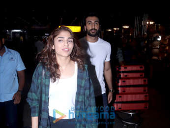 Photos: Meezaan Jaffrey, Sharmin Segal, Adah Sharma and Hiten Tejwani snapped at the airport