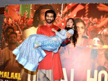 Photos: Meezaan Jaffrey and Sharmin Segal grace the song launch of 'Udhal Ho' from their film Malaal