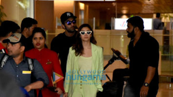Photos: Ranbir Kapoor and Alia Bhatt snapped at the airport