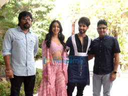 Photos: Shahid Kapoor, Kiara Advani, Bhushan Kumar and Sandeep Reddy Vanga promote Kabir Singh in Delhi