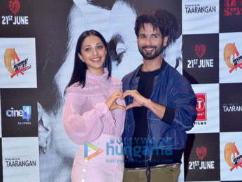 Photos: Shahid Kapoor and Kiara Advani snapped at the song launch of ‘Mere Sohneya’ from Kabir Singh