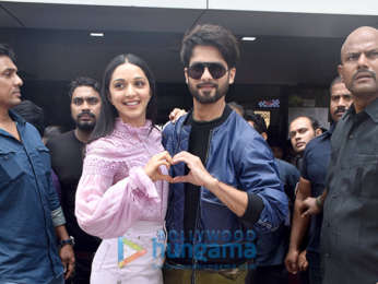 Photos: Shahid Kapoor and Kiara Advani snapped at the song launch of ‘Mere Sohneya’ from Kabir Singh