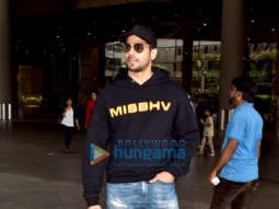 Photos: Sidharth Malhotra and Nora Fatehi snapped at the airport