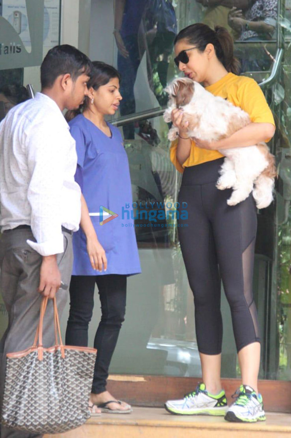 Photos: Sophie Choudry spotted at a pet clinic