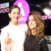 Rakul Preet Singh is all smiles as she visits the BBC Radio Asia Network in London!