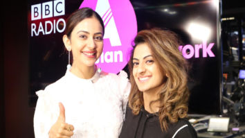 Rakul Preet Singh is all smiles as she visits the BBC Radio Asia Network in London!