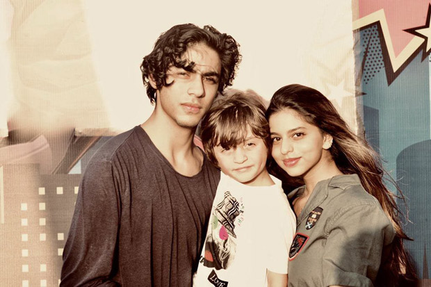 SIBLING GOALS! Shah Rukh Khan shares cute photos of Aryan Khan and Suhana Khan from AbRam Khan's birthday party