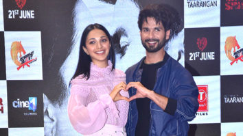 Shahid Kapoor and Kiara Advani snapped at the song launch of ‘Mere Sohneya’ from Kabir Singh
