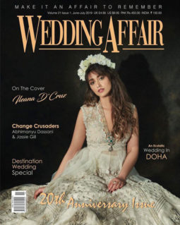 Ileana D’Cruz on the cover of Wedding Affair, Jun-Jul 2019