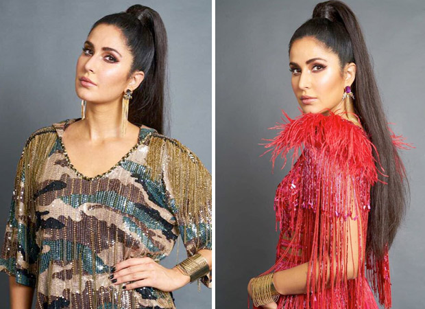 What’s Your Pick Katrina Kaif in a sequined camouflage dress or blazing red dress with tassels