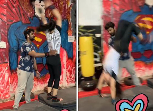 Kirik Party actress Rashmika Mandanna showcases her flexible moves in this video and it is going VIRAL! Kirik Party actress Rashmika Mandanna showcases her flexible moves in this video and it is going VIRAL!