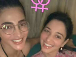 Shruti Haasan and Tamannaah Bhatia set new friendship goals with their latest selfie!