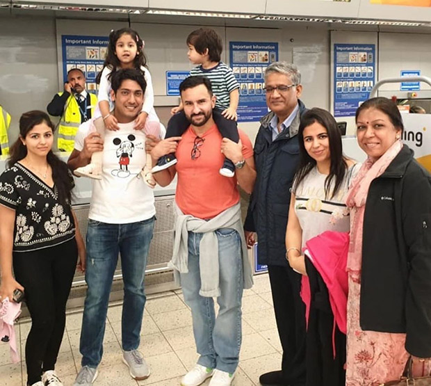 Fans go gaga as they share photos with Kareena Kapoor Khan, Saif Ali Khan and Taimur Ali Khan 