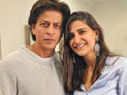 Aahana Kumra can’t stop fan-girling over producer Shah Rukh Khan as he visits her on the sets of Betaal