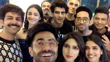 Ayushmann Khurrana surprises Bhumi Pednekar by joining her birthday celebrations post shoot!