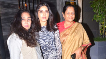 Bhumi Pednekar spotted at Andheri Restaurant with family