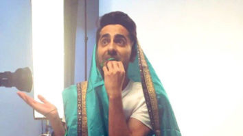 Dream Girl: Ayushmann Khurrana gives a twist to the #SareeTwitter trend with a glimpse of his quirky movie