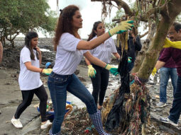 Esha Gupta does her bit to help better the environment and it is all sorts of admirable