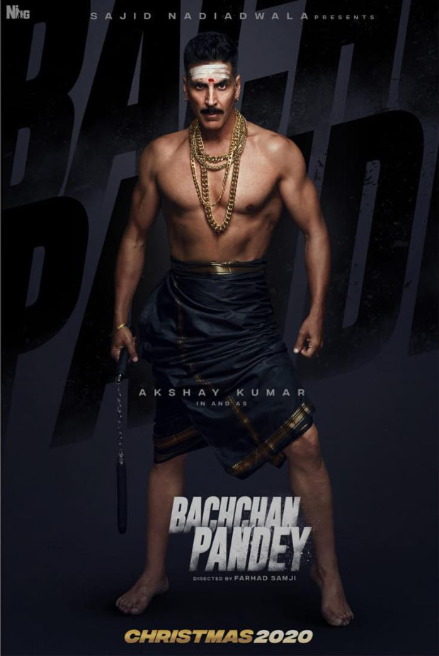 FIRST LOOK: Akshay Kumar set for yet another interesting role in Sajid Nadiadwala’s Bachchan Pandey 