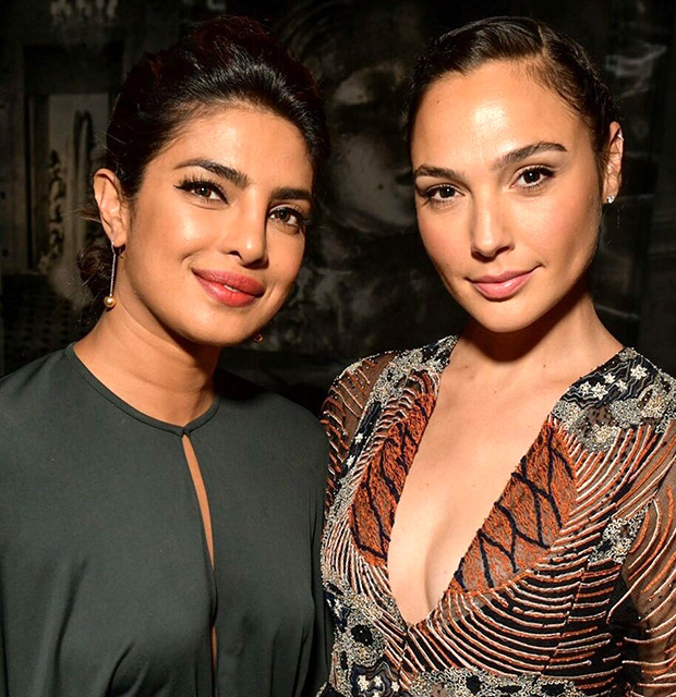 GORGEOUS BEAUTIES! Priyanka Chopra meets Wonder Woman Gal Gadot at Paris Fashion Week GORGEOUS BEAUTIES! Priyanka Chopra meets Wonder Woman Gal Gadot at Paris Fashion Week