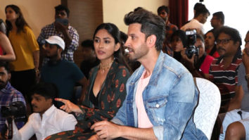 Hrithik Roshan and Mrunal Thakur meets NGO Kids to promote Super 30 – Part 1