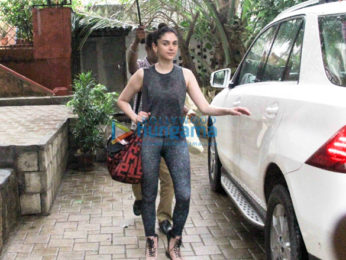 Photos: Aditi Rao Hydari and Parineeti Chopra spotted at the gym