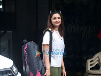 Photos: Aditi Rao Hydari and Parineeti Chopra spotted at the gym