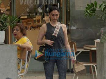 Photos: Amyra Dastur and Aditi Rao Hydari spotted at the Kitchen Garden in Bandra
