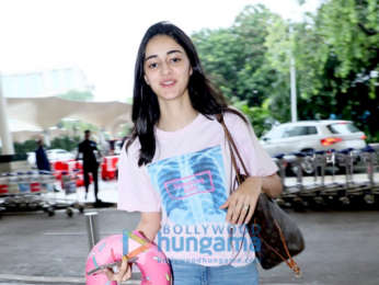 Photos: Ananya Panday and Shatrughan Sinha snapped at the airport