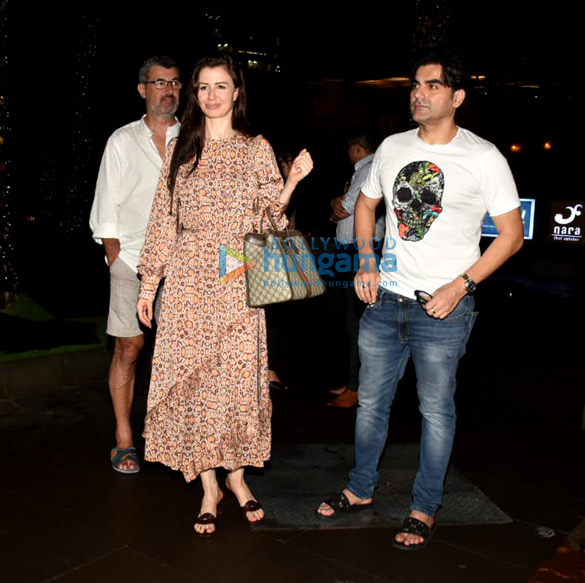 photos arbaaz khan and giorgia andriani spotted at yauatcha in bkc 1