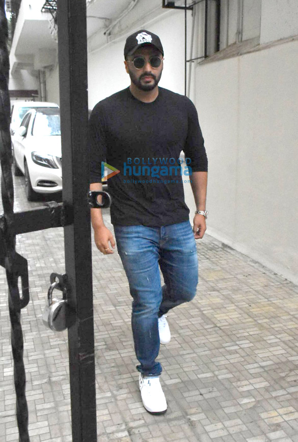 photos arjun kapoor spotted at karan johars office 2