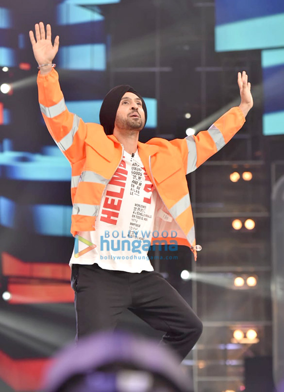 photos diljit dosanjh snapped on sets of dance india dance 6