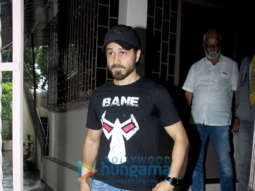Photos: Emraan Hashmi spotted at Shankar Mahadevan’s studio in Bandra