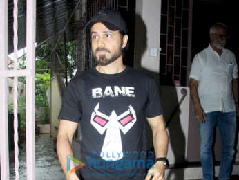 Photos: Emraan Hashmi spotted at Shankar Mahadevan's studio in Bandra
