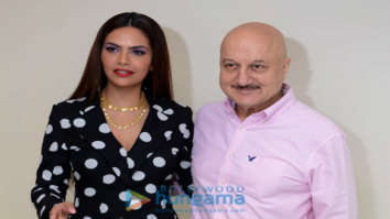 Photos: Esha Gupta and Anupam Kher promote their film One Day: Justice Delivered in Delhi