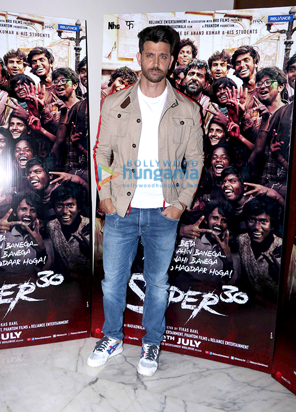 Photos: Hrithik Roshan spotted promoting ‘Super 30’ Photos: Hrithik Roshan spotted promoting ‘Super 30’