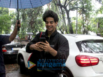 Photos: Ishaan Khatter snapped at the gym in Bandra