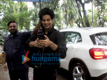 Photos: Ishaan Khatter snapped at the gym in Bandra