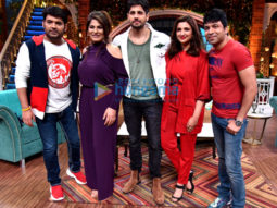Photos: Jabariya Jodi stars Parineeti Chopra and Sidharth Malhotra promote their film on sets of The Kapil Sharma Show