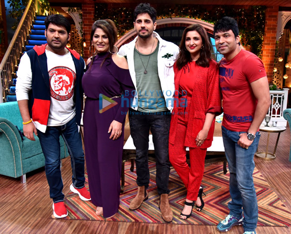 Photos: Jabariya Jodi stars Parineeti Chopra and Sidharth Malhotra promote their film on sets of The Kapil Sharma Show Photos: Jabariya Jodi stars Parineeti Chopra and Sidharth Malhotra promote their film on sets of The Kapil Sharma Show