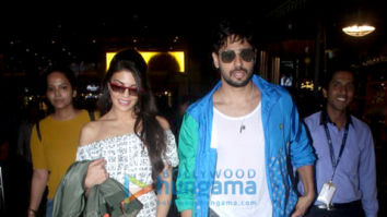 Photos: Jacqueline Fernandez, Sidharth Malhotra and Parineeti Chopra snapped at the airport