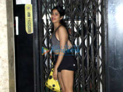 Photos: Janhvi Kapoor spotted at the Pilates gym