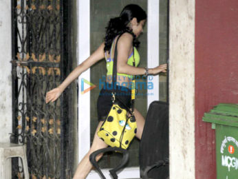 Photos: Janhvi Kapoor spotted at the Pilates gym
