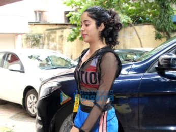 Photos: Janhvi Kapoor spotted at the Pilates gym
