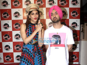 Photos: Kriti Sanon and Diljit Dosanjh grace the song launch of ‘Sachiya Mohabbatan’ from their film 'Arjun Patiala'