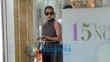 Photos: Malaika Arora spotted at a salon in Bandra