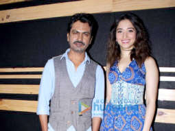 Photos: Nawazuddin Siddiqui and Tamannaah Bhatia spotted at a recording studio in Andheri
