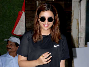 Photos: Parineeti Chopra snapped during badminton practice at Khar Gymkhana
