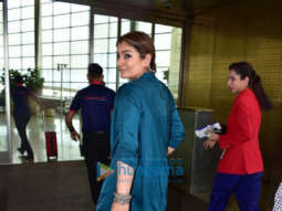 Photos: Raveena Tandon and Chahat Khanna snapped at the airport